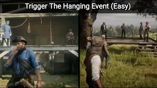 How To Trigger The Hanging Event After Turning In The Bounty (Easy) - RDR2