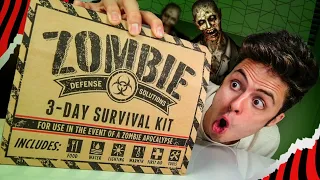 ABRINDO O KIT DE SOBREVIVÊNCIA EM CASO DE APOCALIPSE ZUMBI!