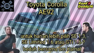 Om Kamal dari bengkel Kafka bicara tentang Toyota Corolla AE92 dan cara bijak membeli motuba