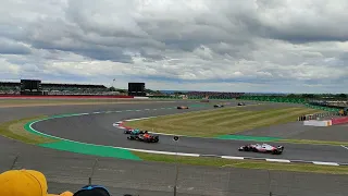 Verstappen overtakes Vettel at Silverstone 2022