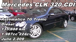 Mercedes CLK 320 CDI Avantgarde vehiculos de ocasion coches usados 4129 GKD