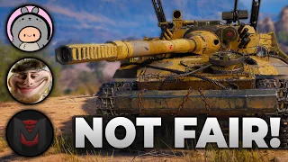 268v4 Platoons are NOT FAIR! • ft. @hexphobia & @ConTrollFM • World of Tanks