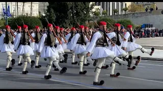 Greece, Athens Changing of The Guard Full Ceremony, UNCUT