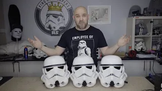 Stormtrooper Helmet Comparison - S05E21 - RS Prop Masters