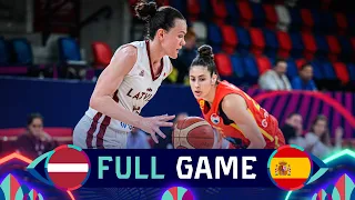 Latvia v Spain | Full Basketball Game | FIBA Women's EuroBasket 2023