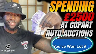 WHAT CAN A £2500 BUDGET BUY AT COPART AUTO AUCTION? | BIDDING FOR A NEW BUDGET SALVAGE BUILD EP.1