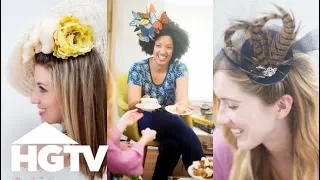 3 Royal Wedding-Inspired DIY Fascinators | HGTV