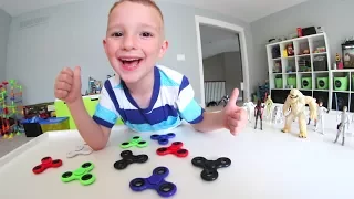 FATHER & SON FIDGET SPINNER WAR!