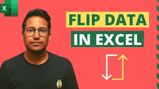 3 Easy Ways to Flip Data in Excel (Reverse the Order in Columns / Rows)