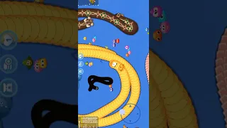 Worm Hunt-Battle Arena, gameplay time#shorts#gaming#snakegame