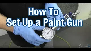 How To Set Up Your Paint Gun for Spraying - Regulator Tip - With Kevin Tetz & Eastwood