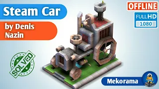 Steam Car : by Denis Nazin : Mekorama Card Collector Cards Gameplay