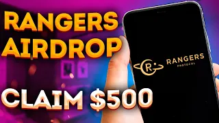 RANGERS "RPG" TOKEN [AIRDROP 500$] [FREE] GET MONEY , NEW PROJECT JULY