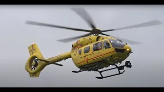 EAAA | Air Ambulance Take-off, Helimed 88 (Anglia 2)