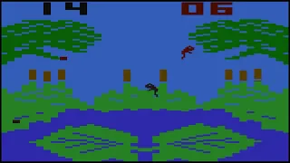 Frogs & Flies (Atari 2600) Multiplayer Gameplay