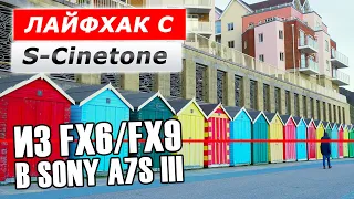 S-Cinetone профиль в Sony a7s iii | Крутой лайфхак для владельцев последней супер тройки