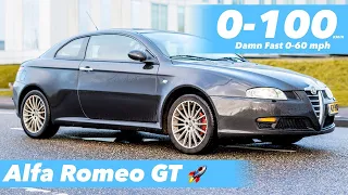 Alfa Romeo GT 2.0 JTS 🚀 166HP ACCELERATION 0-100 (STAGE 1 TUNED)