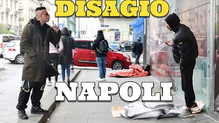 Stazione Garibaldi Napoli il Disagio sotto gli occhi di tutti