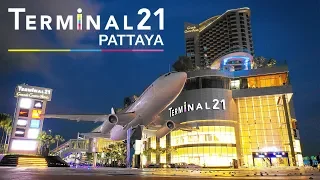 Terminal 21 Pattaya Thailand (4K) Shopping Mall