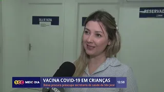 Baixa procura para vacinação infantil preocupa secretaria de saúde | Saúde | SCC Meio-Dia