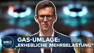 Gas-Umlage bei 2,4 Cent pro Kilowattstunde - Durchschnittshaushalt mit rund 248€ Zusatzbelastung