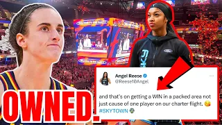Angel Reese OWNED by Sports Fans after JEALOUS HATEFUL RANT on Caitlin Clark! WNBA IMPLOSION!