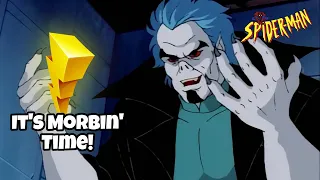 The Origin of Morbius the Vampire | Spider-Man: The Animated Series (HD)