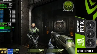 Quake 4 Maximum Settings 4K | RTX 3090 Ti | i9 12900K 5.2GHz