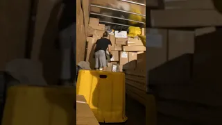 Loading a Wall at UPS Twilight Shift