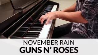 November Rain - Guns N' Roses | Piano Cover + Sheet Music