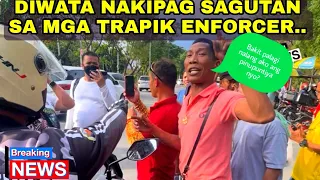 DIWATA NAKIPAG SAGUTAN SA MGA TRAPIK INFORCER BAKIT KAYA?..