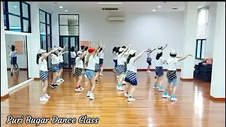 That's The Way It Is Line Dance||Demo by Tayuka Karamoy & Puri Bugar Dance Class