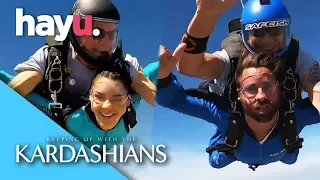 Kendall & Scott's Skydiving Adventure! | Season 15 | Keeping Up With The Kardashians