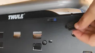 Thule EasyBase 949 how to install the license plate