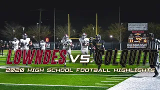 Lowndes vs. Colquitt 2020 | High School Football Game Highlights