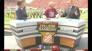 ESPN College Gameday Pregame - first game back post 4.16 tragedy Virginia Tech Hokies v. ECU Pirates