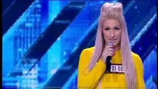 ОКСАНА УСТИНА. X Factor Казахстан. Прослушивания. Пятая серия. Пятый сезон.