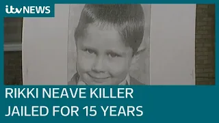 Rikki Neave: James Watson sentenced for murder of Peterborough schoolboy in 1994 | ITV News