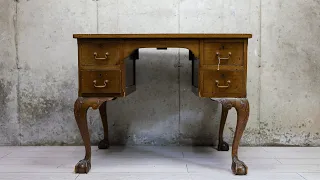 Restoring and Refinishing a 100 Year Old Desk