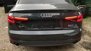 AUDI A4 B9 KONWERSJA LAMP Z USA NA EU - MOTOWIZARDS, przeróbka lamp audi, rozdzielenie stopu