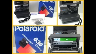 Polaroid 636 close up Instant Film Camera Auto Focus Boxed With Manual Guide VGC