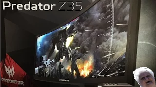 Acer Predator Z35 - Review and Gameplay (1080p60fps)