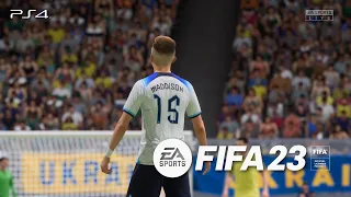 FIFA 23 - England vs Ukraine | EURO Qualifying | PS4™ Gameplay