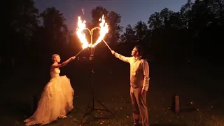 Fire Show   Огненное шоу LOVE STORY