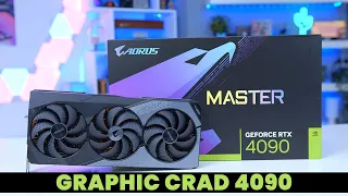 GIGABYTE AORUS GeForce RTX 4090 Master 24GB GRAPHIC CARD #4090 #pc #games #graphiccard #new #2022