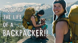 A Day in the Life BACKPACKING with My Dog! | Miranda in the Wild