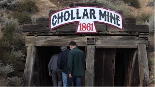 Mineral Monday: in Virginia City  The Chollar Mine