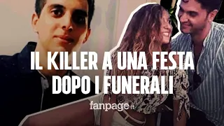 Fidanzati uccisi a Lecce, il killer a una festa la sera dei funerali: balli e foto al compleanno