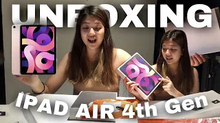 Ipad Air 4 unboxing + accessories 📦 | Ciara Guina