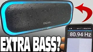 "EXTRA BASS" Bluetooth Speaker w/ LED Lights & Dual Passive Radiators | 20w DOSS SoundBox Pro Review